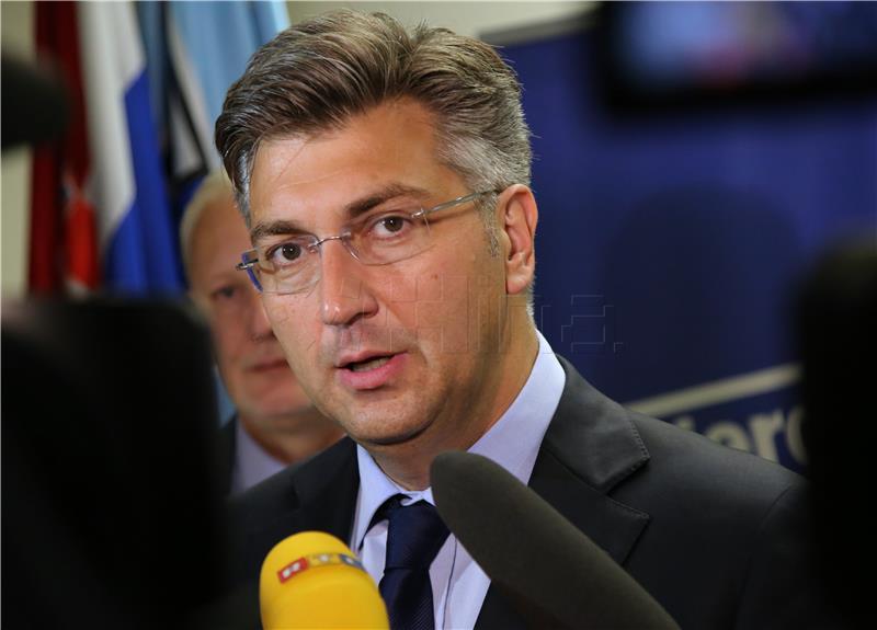 IZBORI 2016. Plenković: U 17 sati razgovori između HDZ-a i Mosta