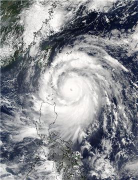 SPACE TAIWAN TYPHOON MERANTI