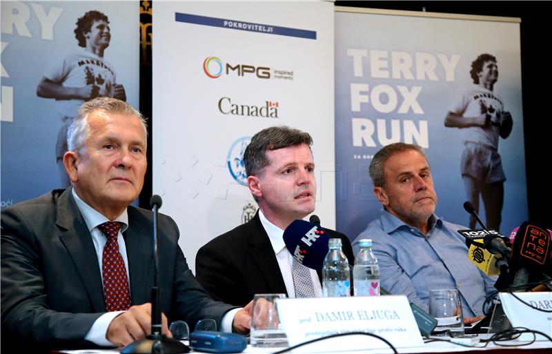 Predstavljen program i aktivnosti 17. Humanitarne akcije Terry Fox Run