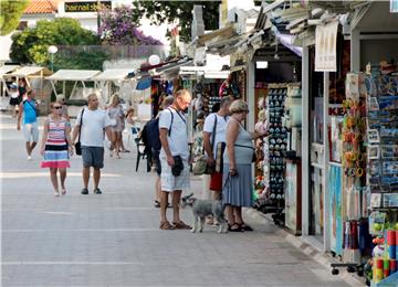 Turisti u Makarskoj