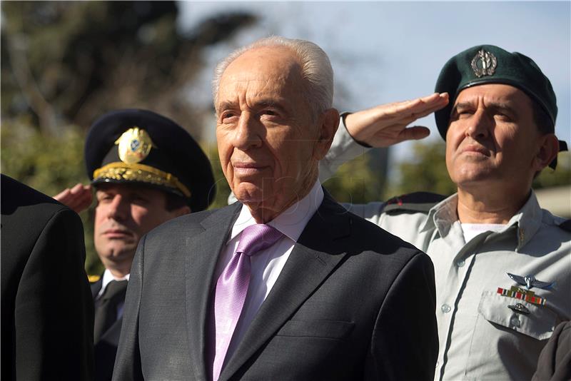 FILE ISRAEL SHIMON PERES HEALTH