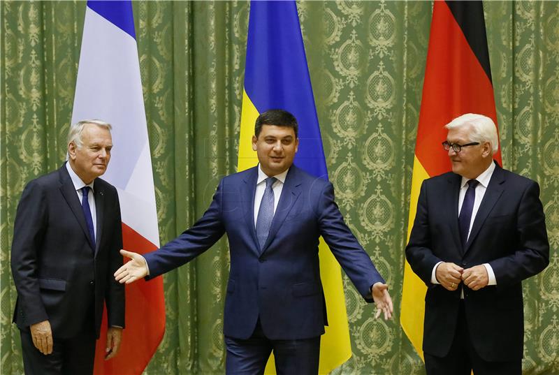 UKRAINE GERMANY FRANCE DIPLOMACY