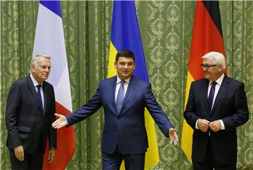 UKRAINE GERMANY FRANCE DIPLOMACY