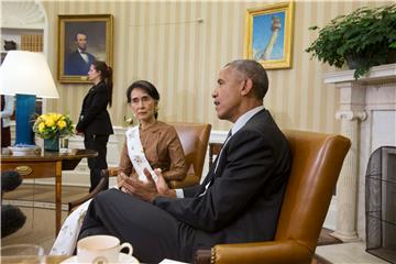 USA MYANMAR OBAMA AUNG SAN SUU KYI DIPLOMACY