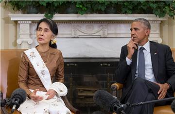 USA MYANMAR OBAMA AUNG SAN SUU KYI DIPLOMACY