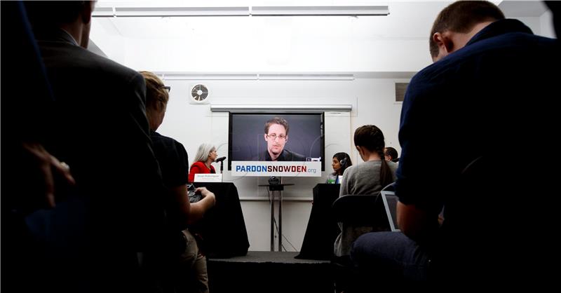 USA NEW YORK SNOWDEN PRESS CONFERENCE