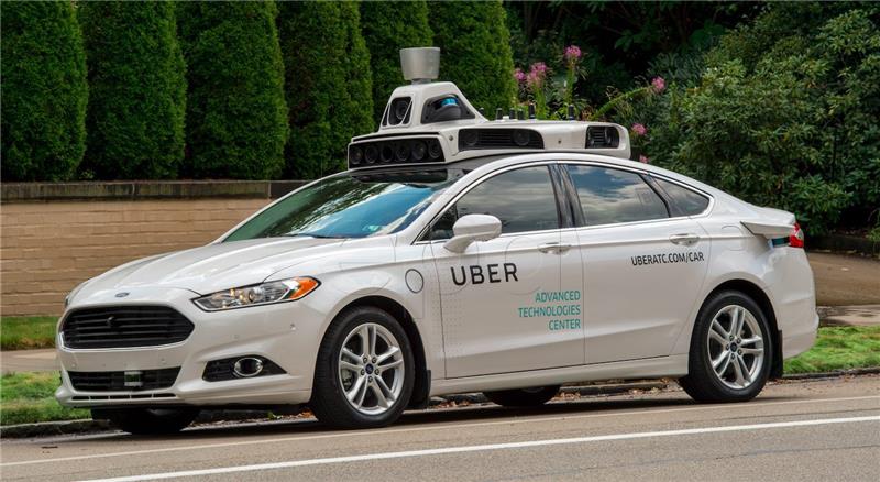 USA UBER SELF-DRIVING CAR