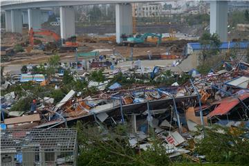 CHINA TYPHOON MERANTI AFTERMATH