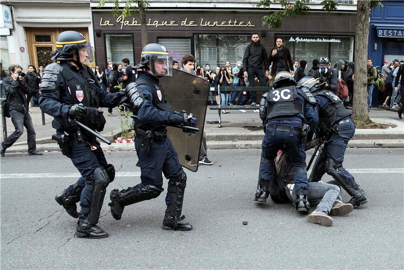 FRANCE LABOUR LAW PROTEST