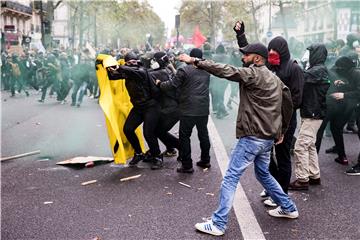 FRANCE LABOUR LAW PROTEST