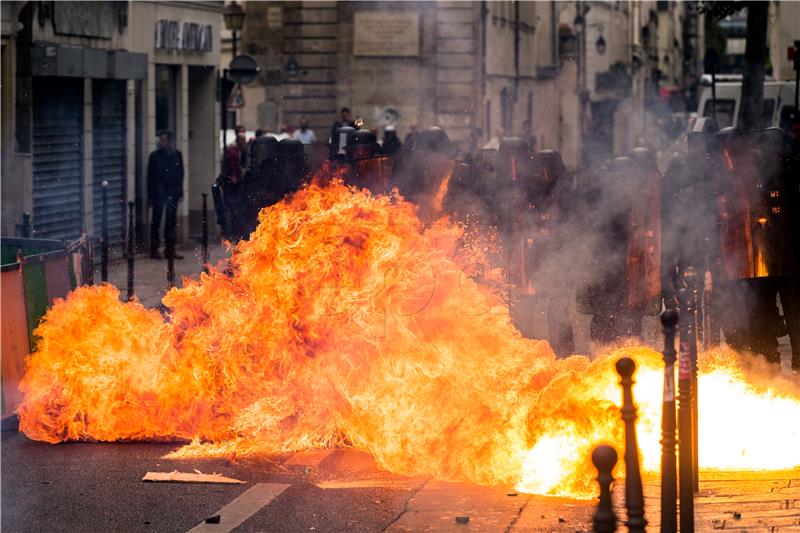 FRANCE LABOUR PROTEST