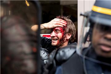 FRANCE LABOUR PROTEST