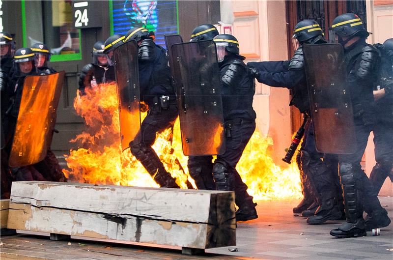 FRANCE LABOUR PROTEST