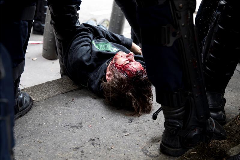 FRANCE LABOUR LAW PROTEST