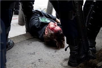 FRANCE LABOUR LAW PROTEST