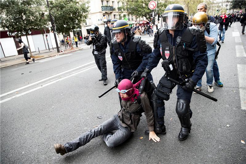 FRANCE LABOUR LAW PROTEST