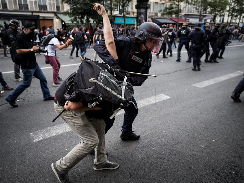 FRANCE LABOUR PROTEST