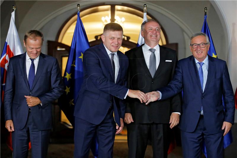 SLOVAKIA EU BRATISLAVA SUMMIT