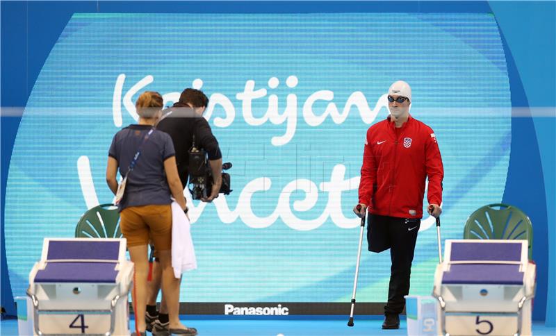 POI RIO2016: Kristijan Vincetić na 100 metara leptir