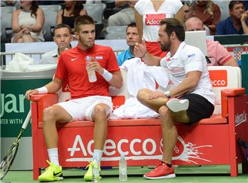 Davis Cup: Ćorić - Gasquet