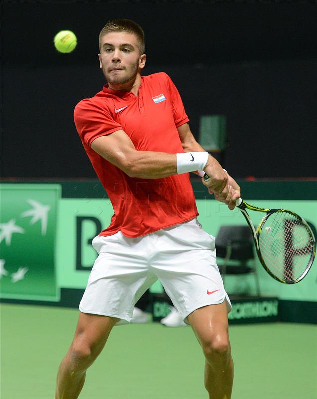 Davis Cup: Ćorić - Gasquet