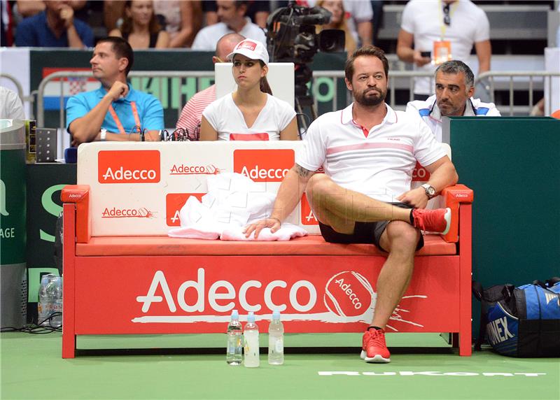 Davis Cup: Ćorić - Gasquet