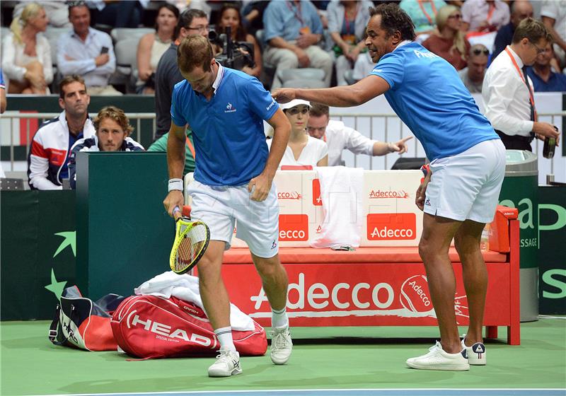 Davis Cup: Ćorić - Gasquet