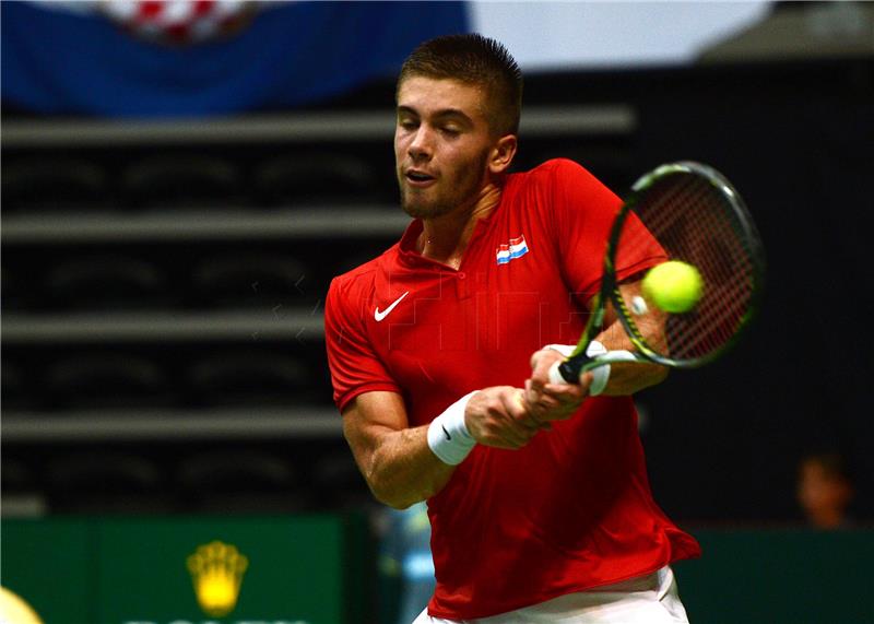 Davis Cup: Ćorić - Gasquet