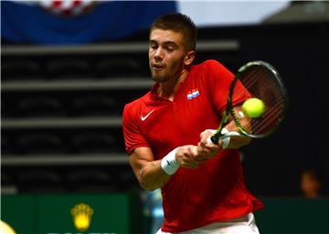 Davis Cup: Ćorić - Gasquet