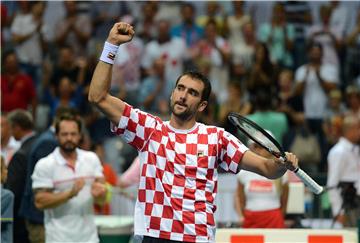 Davis Cup: Čilić - Pouille