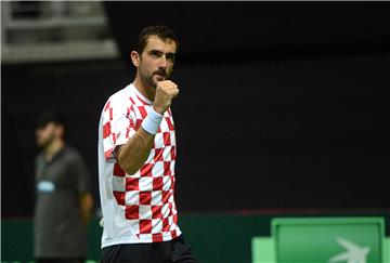 Davis Cup: Čilić - Pouille