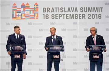 SLOVAKIA EU BRATISLAVA SUMMIT