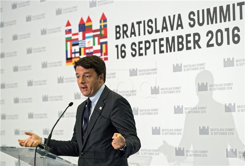 SLOVAKIA EU BRATISLAVA SUMMIT