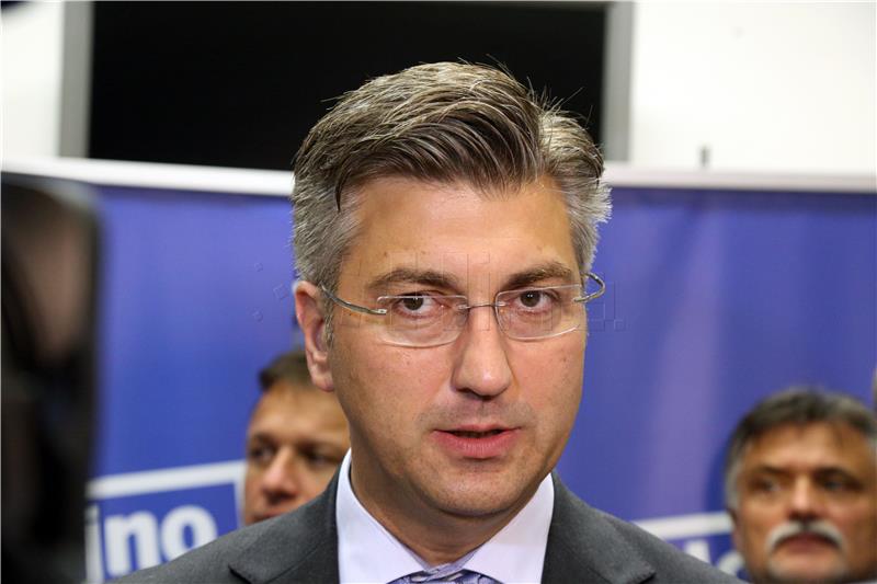 Plenkovic: New gov't to be backed by over 80 MPs