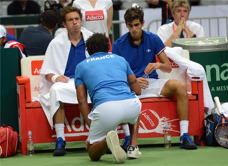 Davis Cup: Dodig/Čilić - Herbert/Mahut