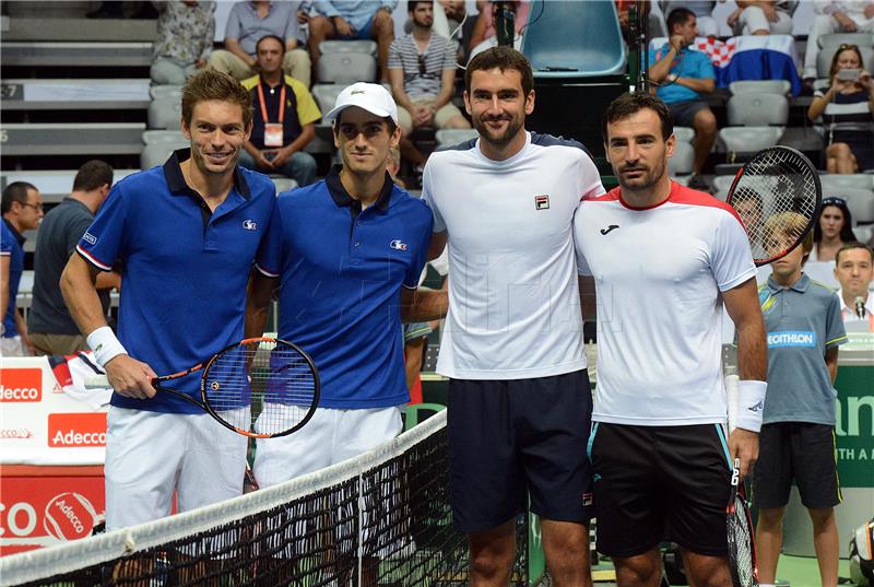 Davis Cup: Dodig/Čilić - Herbert/Mahut