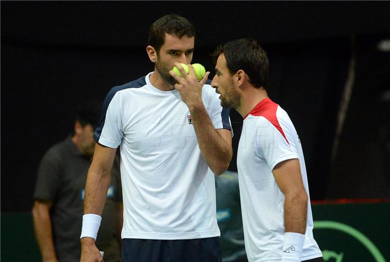 Davis Cup: Dodig/Čilić - Herbert/Mahut