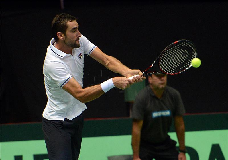 Davis Cup: Čilić - Gasquet