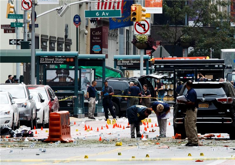 USA NEW YORK EXPLOSION AFTERMATH