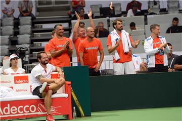 Davis Cup: Draganja - Pouille