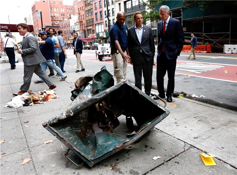 USA NEW YORK EXPLOSION AFTERMATH