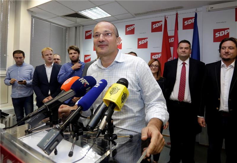 Orsat Miljenic says will run for SDP president