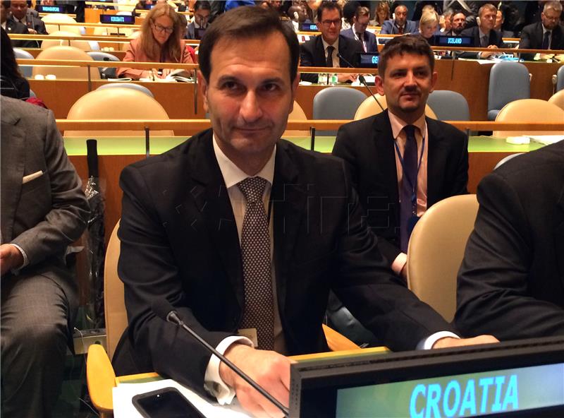 Croatian FM: New York Declaration global response to global challenges