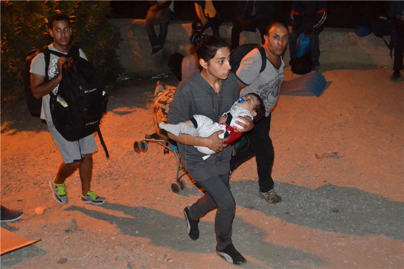 GREECE MIGRANTS UNREST