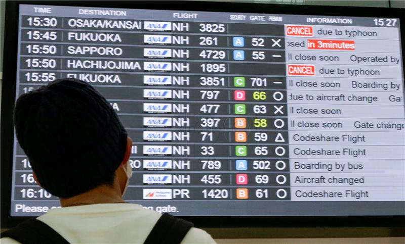 JAPAN WEATHER TYPHOON MALAKAS