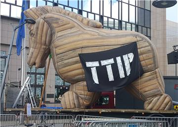 Bruxelles: Prosvjed protiv TTIP-a i CETA-e