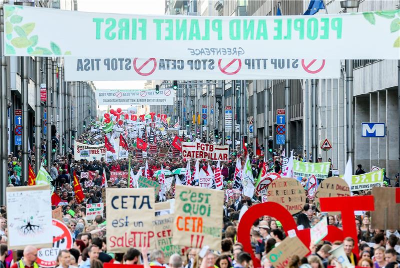 BELGIUM PROTEST