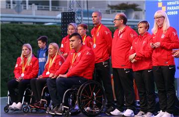 POI RIO2016: Svečani doček paraolimpijaca uz fontane