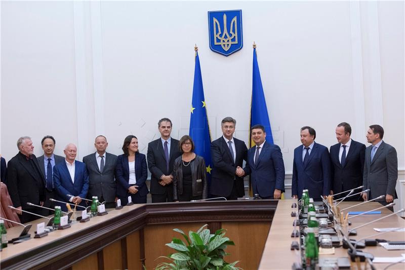 Plenkovic visits Ukraine at helm of EP delegation