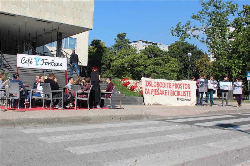 Zelena akcija za neometano kretanje gradom biciklista i pješaka